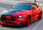 rouge Gué Mustang EcoBoost Décapotable V4 2018